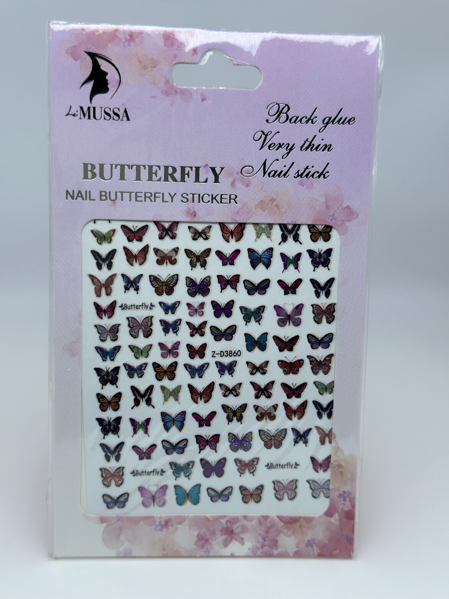 Stickers nail Butterly 1