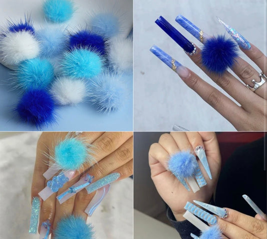 NAIL ART POM POM MAGNETIC