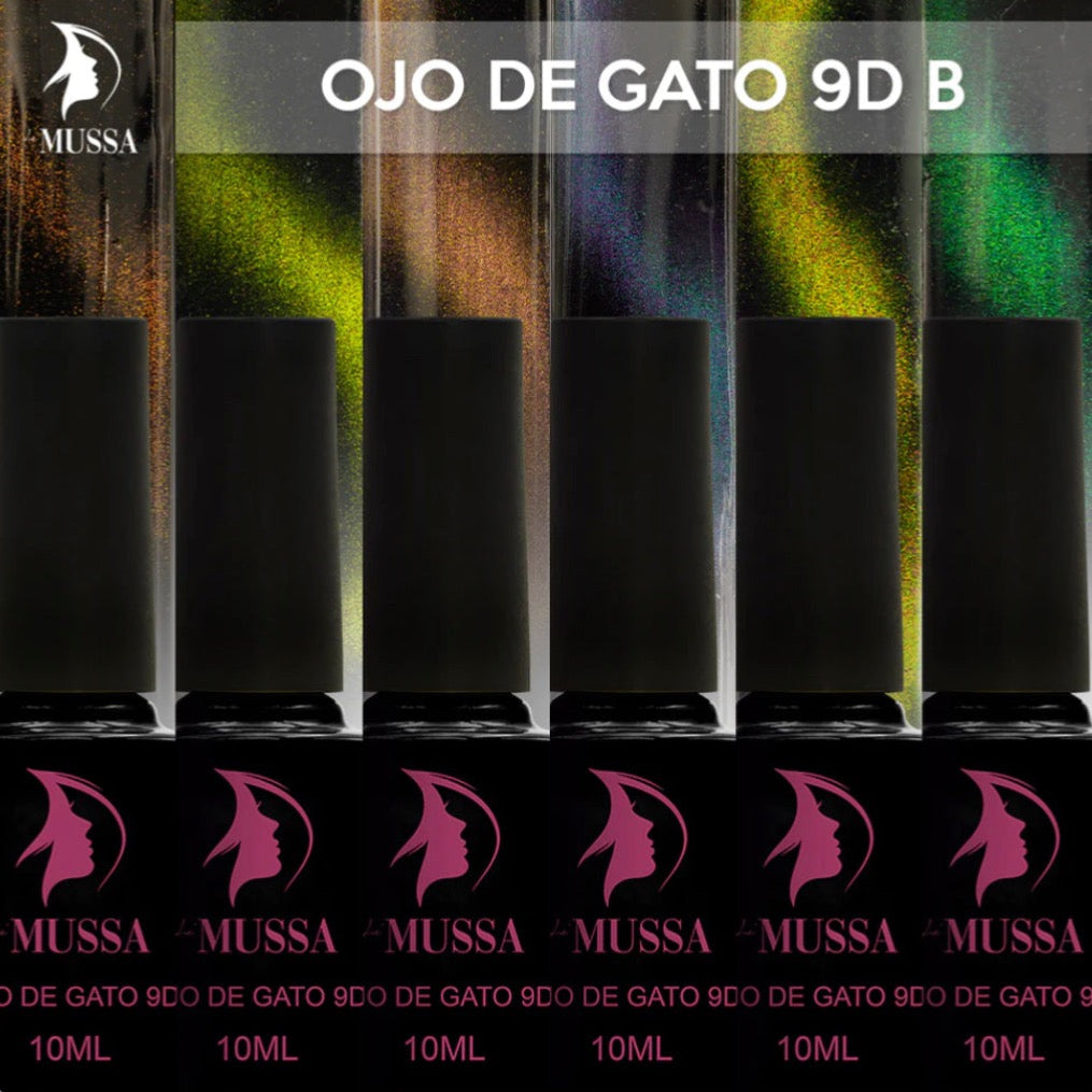 GEL MUSSA OJO DE GATO  9D GAMA B